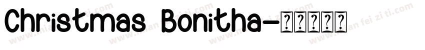 Christmas Bonitha字体转换